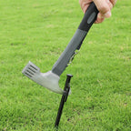 Outdoor Camping Hammer Tent Stake Puller Ground Hammer Heavy Duty Camping Tool - Orange