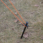 Heavy Duty Camping Tent Pegs 30cm Steel Ground Stakes Set of 10 for Outdoor Use