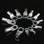 240Pcs 4WD Cable Lug Ring Battery Copper Tube Connector Kits Terminal Crimper - 240X SC4-SC25 Cable Lug Kits+Heat Shrink Tube
