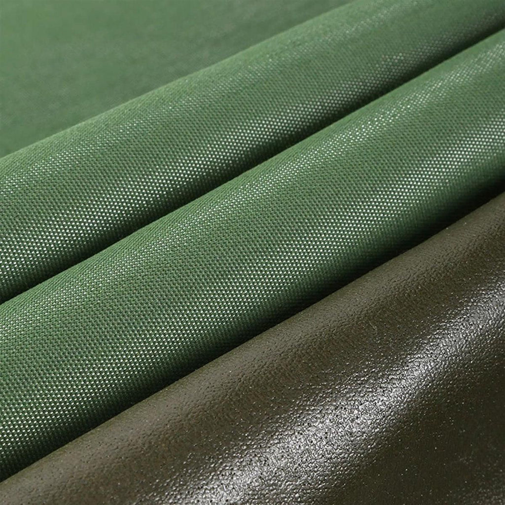 Heavy Duty Waterproof Canvas Tarp 200x400cm Army Green Sun Block Dustproof Cover