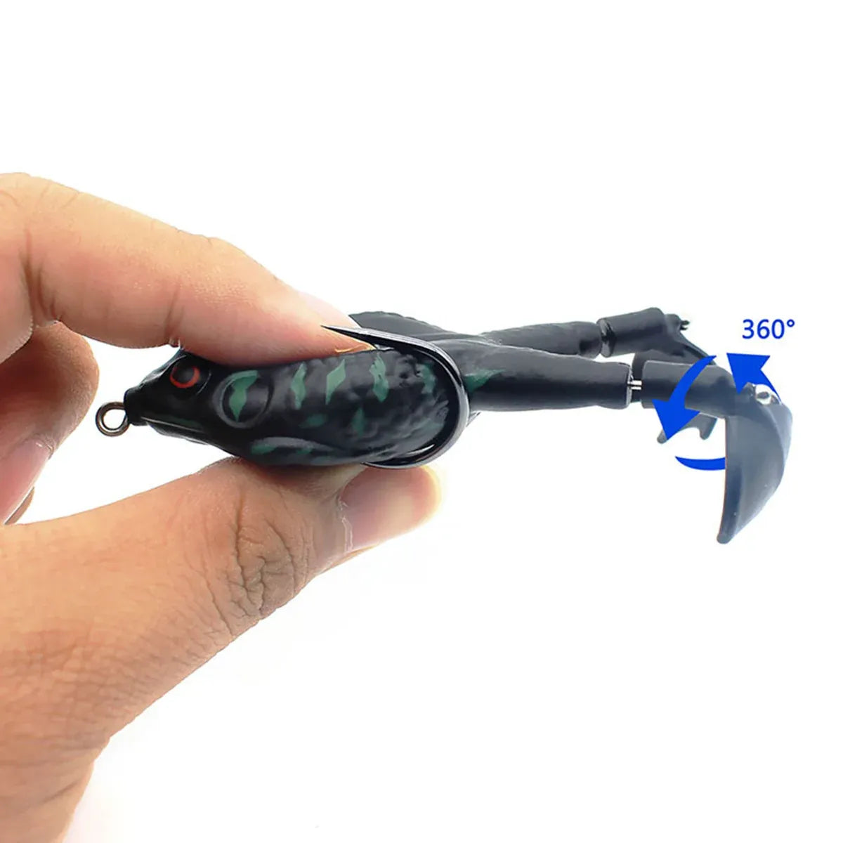 3pcs Spinning Twin Legged Soft Bait Bionic Lure for Fishing Catching Fish