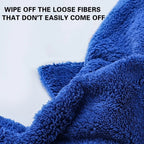 10PCS Microfiber Cleaning Cloths Car Detailing Towels Polishing Rags No Scratch - Grey