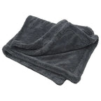 1-Piece 90 x 60 cm Twisted-Weave Car Drying Towel, Grey