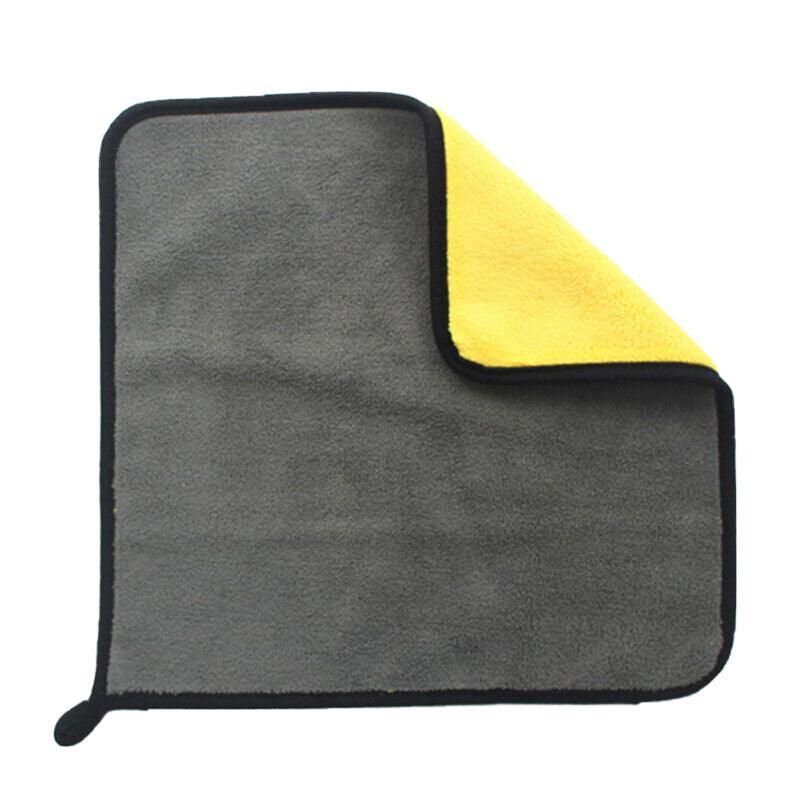 6Pcs Car Wash Cloth Microfibre Super Absorbent Polishing Cleaning Towels Drying