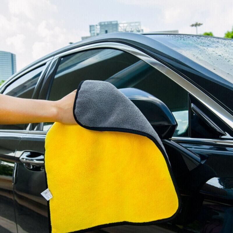 6Pcs Car Wash Cloth Microfibre Super Absorbent Polishing Cleaning Towels Drying
