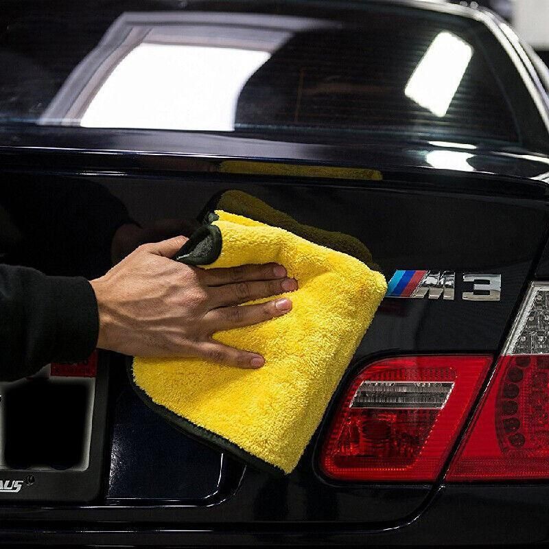 6Pcs Car Wash Cloth Microfibre Super Absorbent Polishing Cleaning Towels Drying