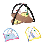 Breathable Pet Hammock Cat Bed with Fun Cartoon Bell Toy Cat Tent Supplies - Small Butterfly