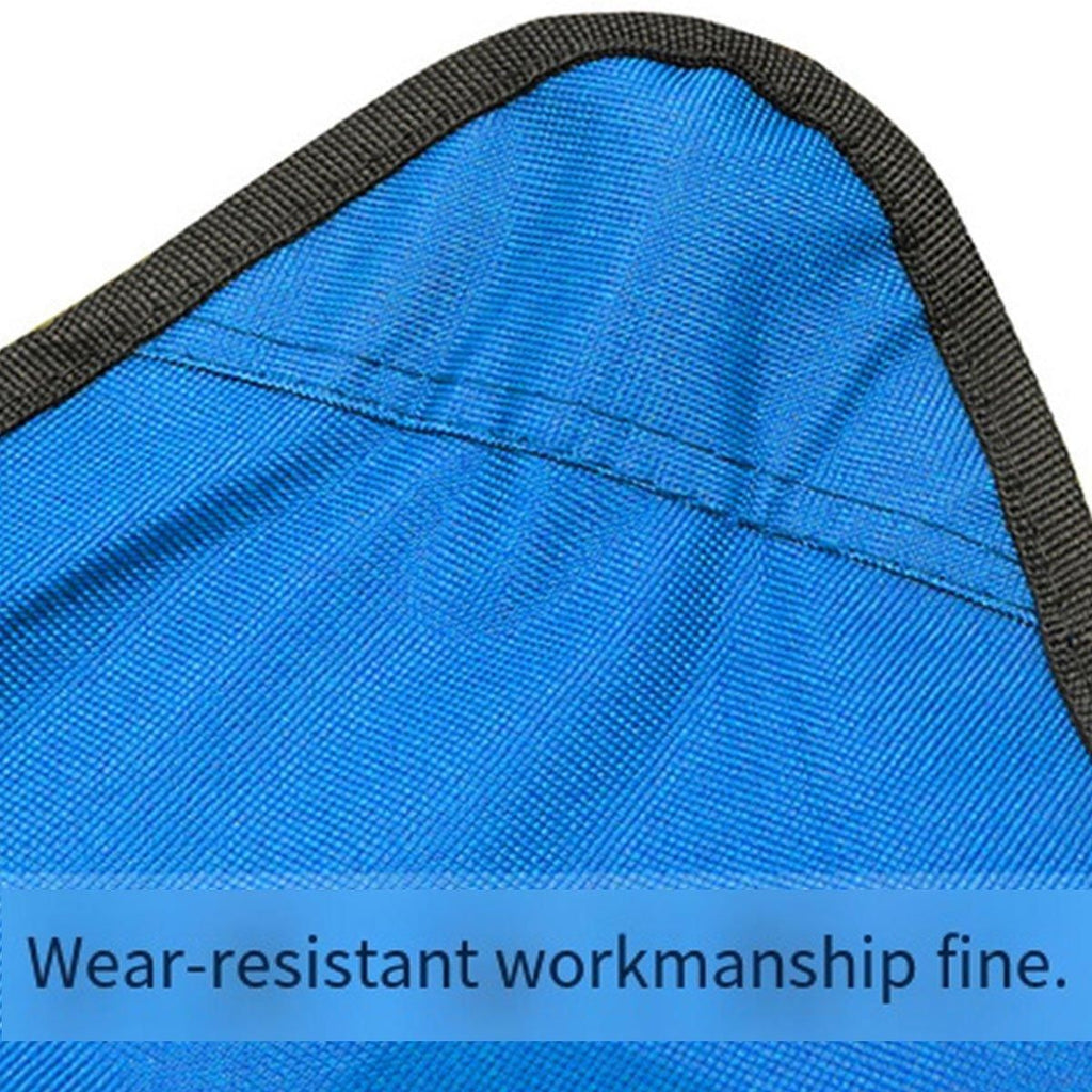 Folding Portable Beach Chair Fishing Stool Outdoor Lightweight Camping Chair - Blue