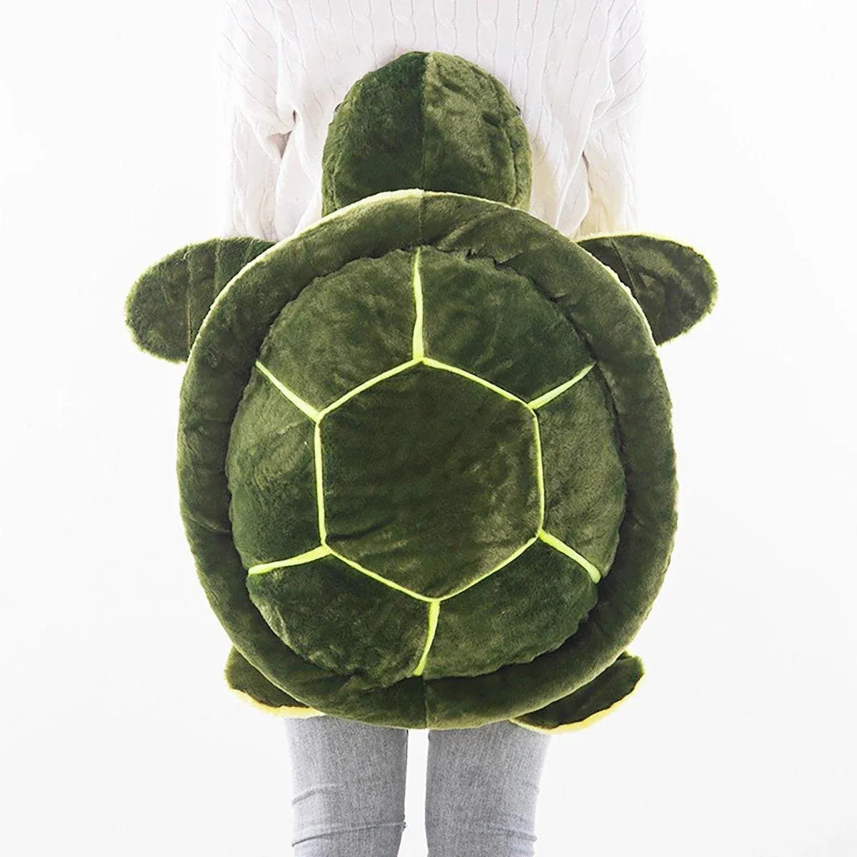 Ski Protection Plush Hip Pad Cartoon Turtle Skateboard Mat Snowboarding Gear - L
