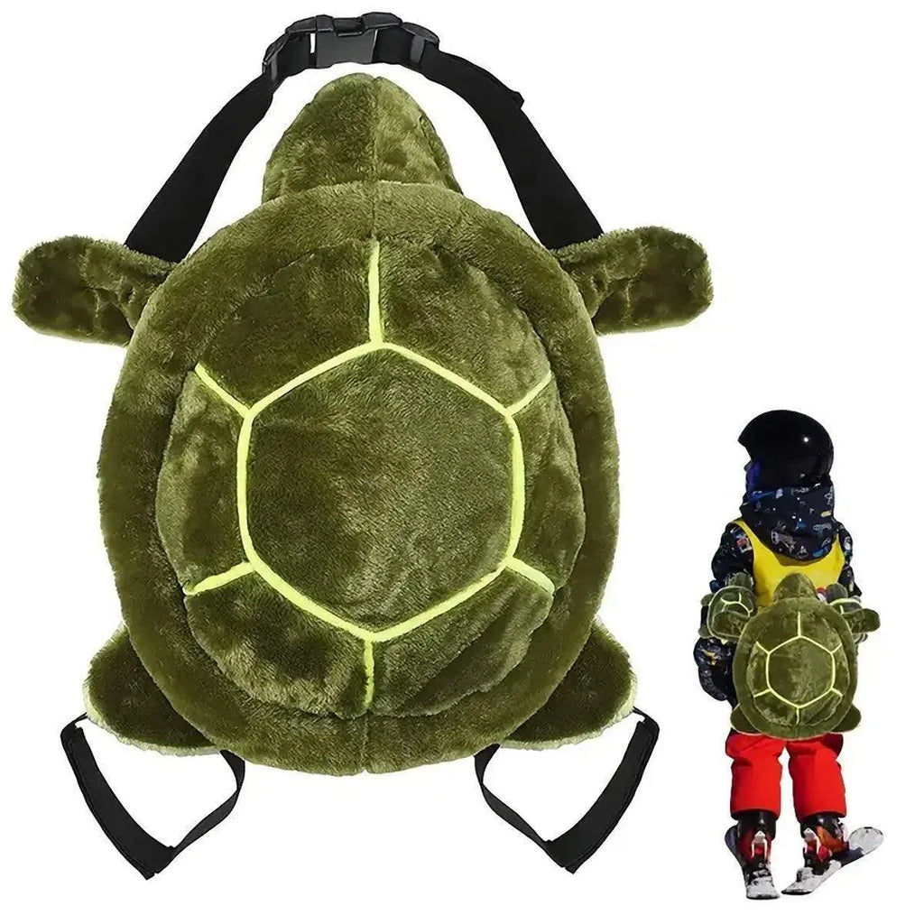 Ski Protection Plush Hip Pad Cartoon Turtle Skateboard Mat Snowboarding Gear - L