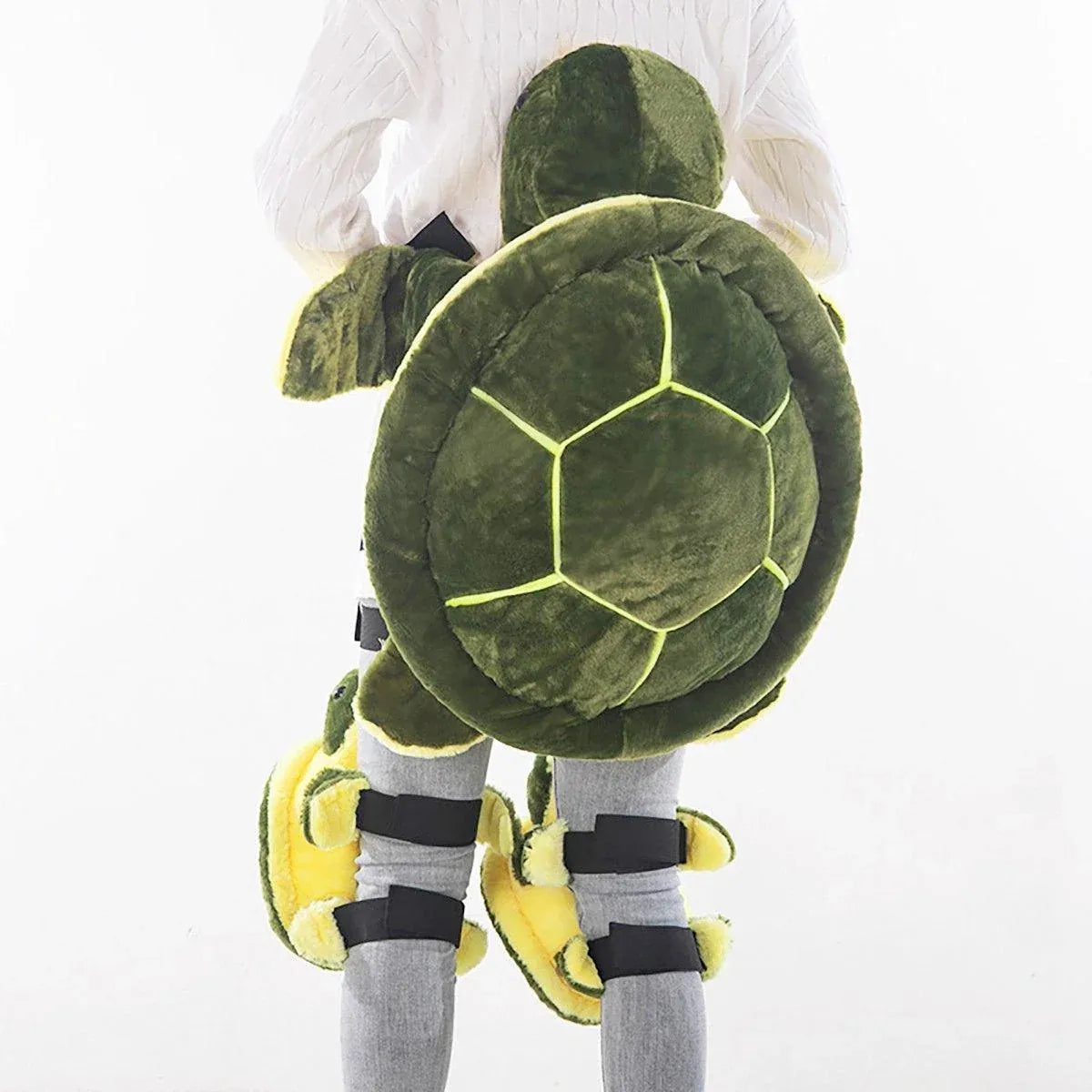 Ski Protection Plush Hip Pad Cartoon Turtle Skateboard Mat Snowboarding Gear - S