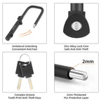 Bicycle U Shaped Lock Anti Theft Lock Cycling Equipment Bike Security Lock