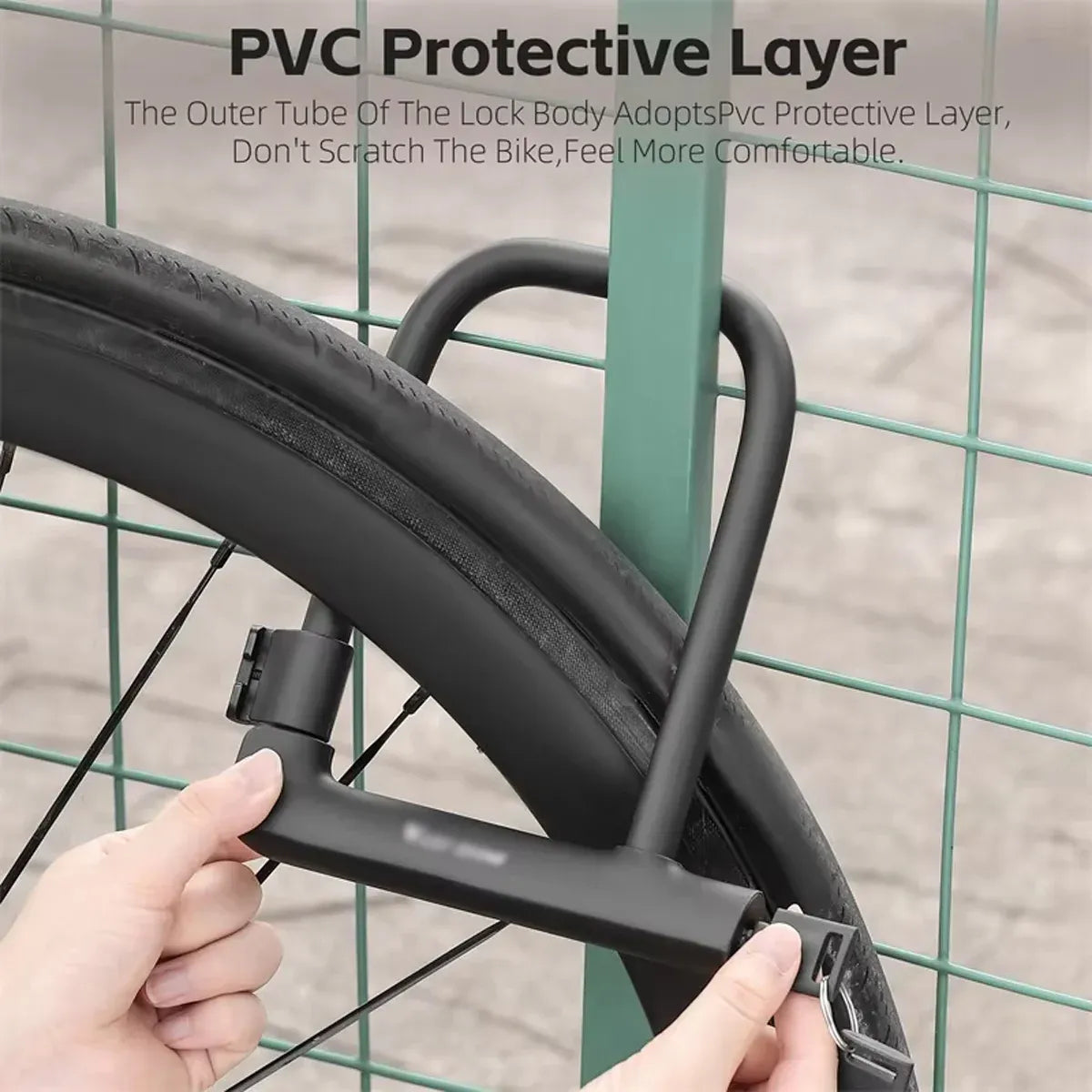 Bicycle U Shaped Lock Anti Theft Lock Cycling Equipment Bike Security Lock