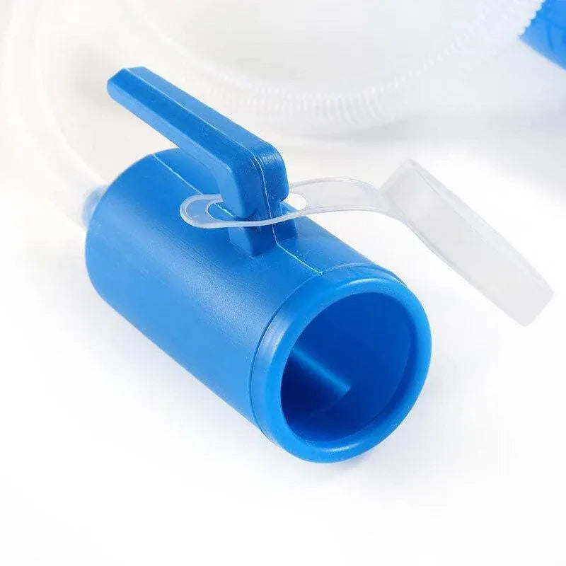 2000ml Portable Male Urinal Bottle with 1.2m Tube for Car Camping Travel Outdoor Use - White