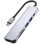 8/6/4-In-1 Usb-C Hub Adapter Type-C Hub Hdmi For Macbook Pro/Air Ipad Pro Laptop - 8-IN-1