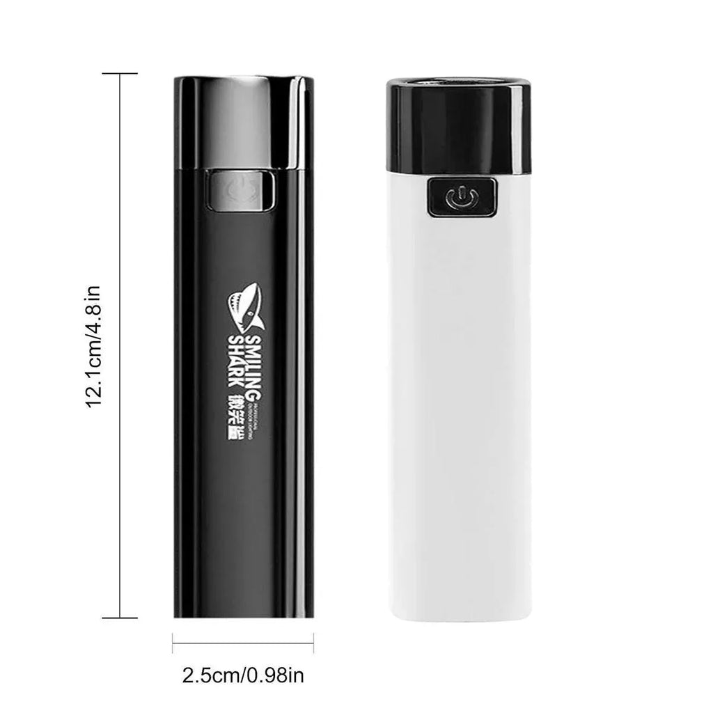 9000Lm Mini Led Flashlight Usb Rechargeable Portable Torch Power Bank Lamp Light