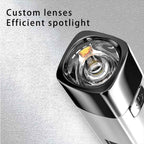9000Lm Mini Led Flashlight Usb Rechargeable Portable Torch Power Bank Lamp Light