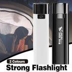 9000Lm Mini Led Flashlight Usb Rechargeable Portable Torch Power Bank Lamp Light