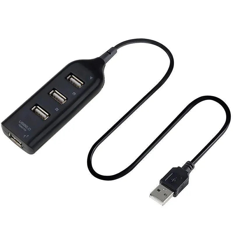 Multi Usb Hub 4 Port High Speed Slim Compact Expansion Smart Splitter Oz Au - White