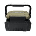 Multifunctional Fishing Tackle Box Portable Gear Storage Case Organizer Tool Box - Green