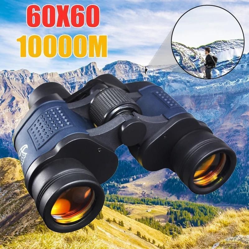 60X60 Day/Night Vision Binoculars Telescope 3000M Waterproof Outdoor Travel