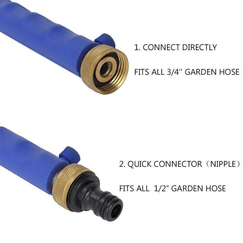 2 In1 High Pressure Washer Sprayer Spray Jet Nozzle Car Cleaner Garden Watering Tool