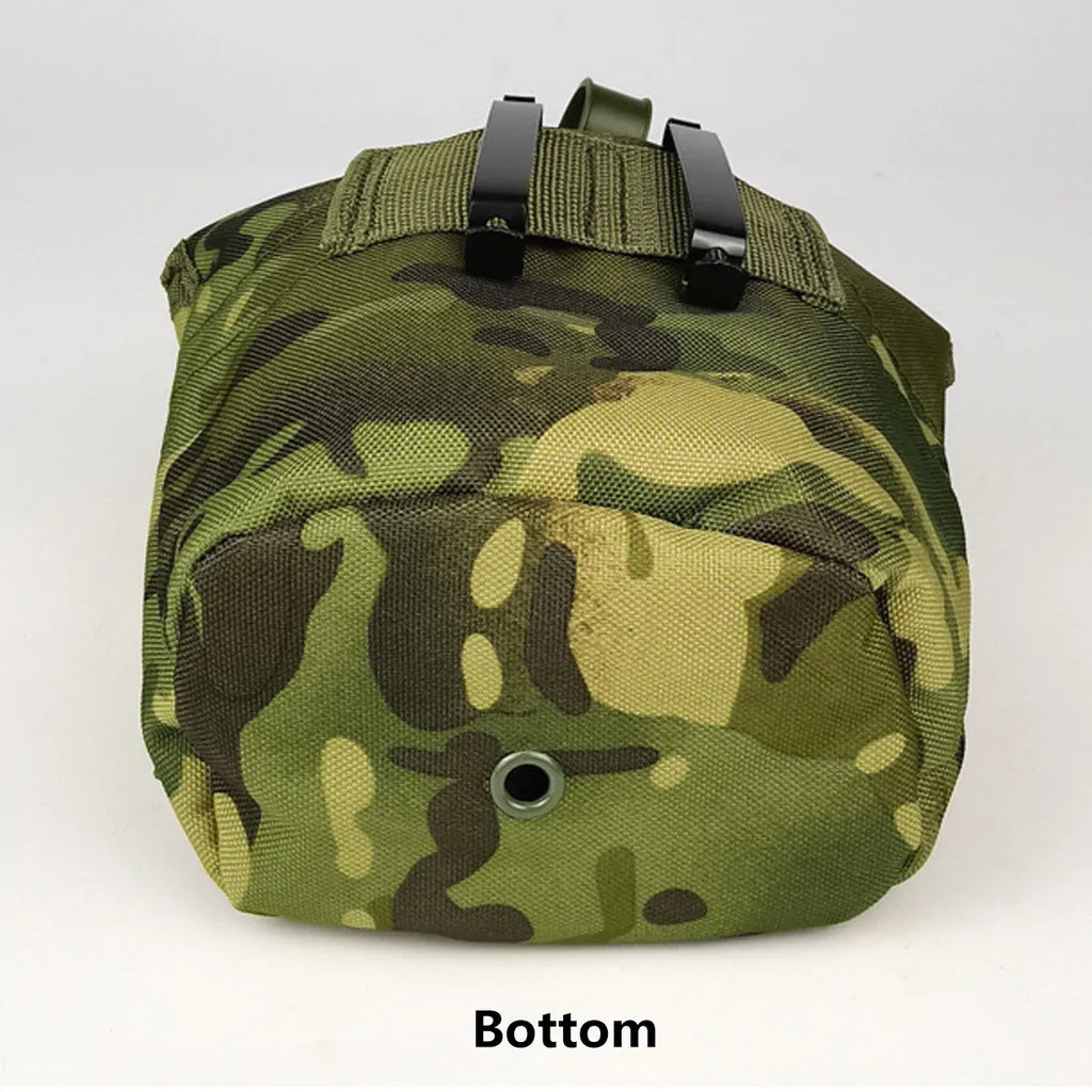 4pcs Camouflage Tactical Water Bottle Outdoor Camping Multi-functional Outdoor