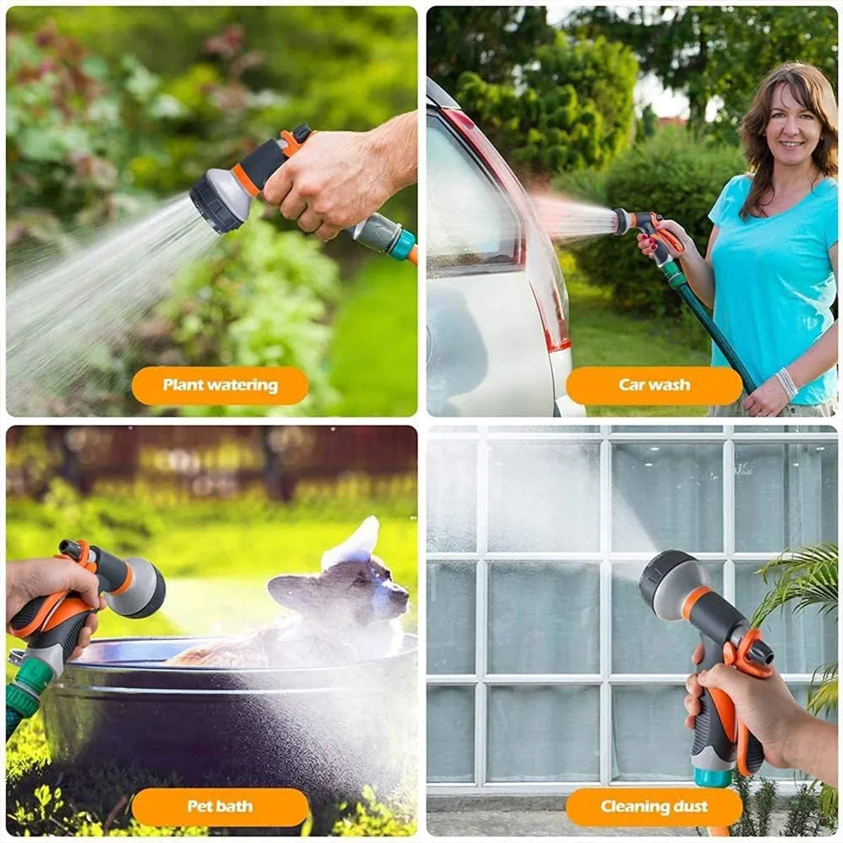 Multifunctional High Pressure Water Sprayer for Home Garden and Vehicle Cleaning