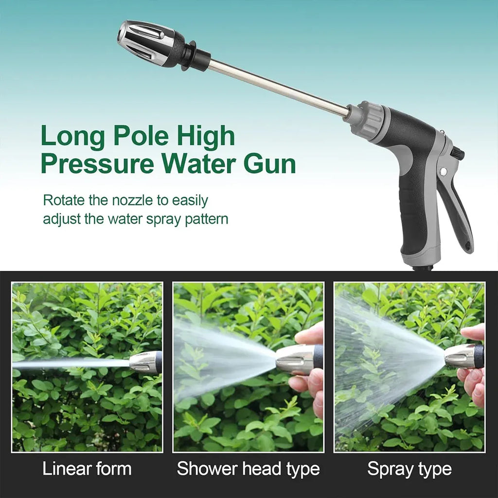 High Pressure Long Pole Water Spray Nozzle Household Car Wash Cleaning Sprayer - Car Wash Sprayer Only