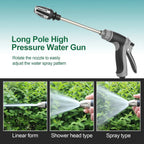 High Pressure Long Pole Water Spray Nozzle Household Car Wash Cleaning Sprayer - Car Wash Sprayer Only