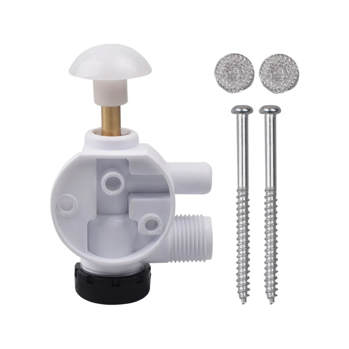 RV Water Valve Kit Camper Plumbing Valve Set Trailer Water Line Replacement Part