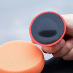 5pcs Car Polishing Sponge with Handle Manual Buffing Pads for Auto Detailing