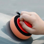 5pcs Car Polishing Sponge with Handle Manual Buffing Pads for Auto Detailing