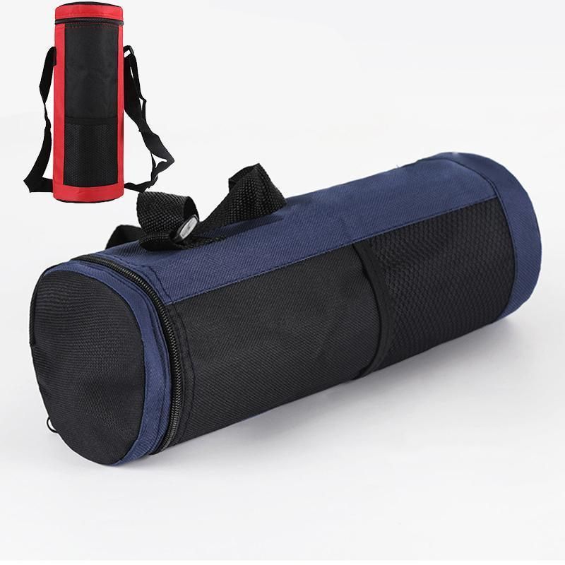 New Wine Portable Travel Cooler Bag Insulated Wine Bottle Tote Carrier - Navy Blue