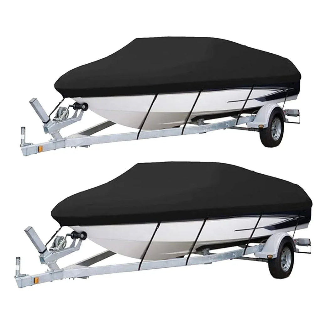 Boat Cover Model Waterproof Outdoor Yacht Dust Protector Hull Shield Blue Tarp - 530x290cm