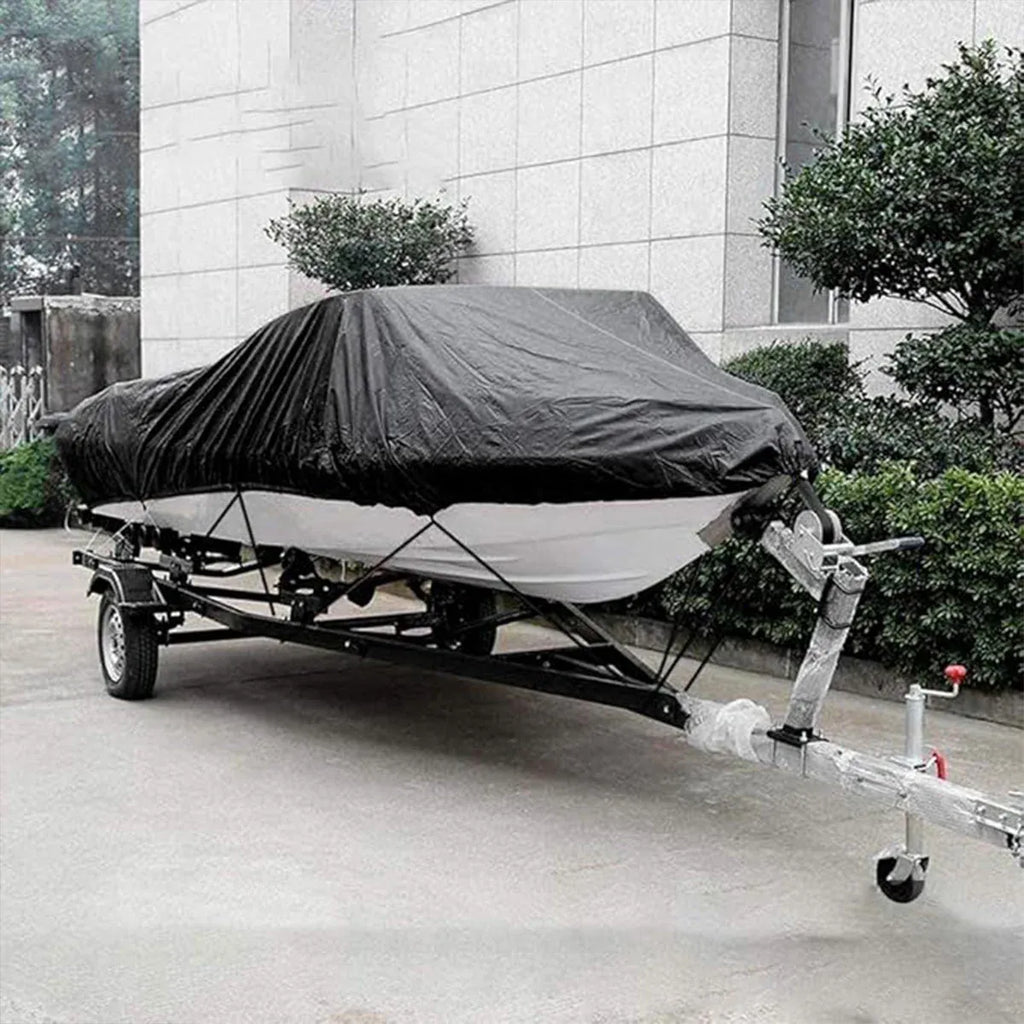 Boat Cover Model Waterproof Outdoor Yacht Dust Protector Hull Shield Blue Tarp - 700x320cm