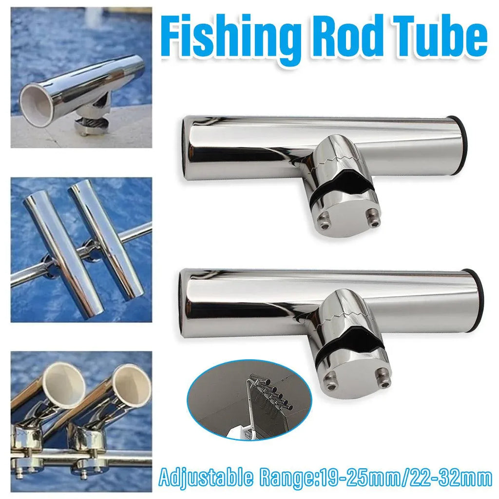 Fishing Rod Tubes Holders Grippers for Boat and Outdoor Fishing Rod Storage - 22mm-32mm
