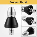 High Pressure Drain 1 Front 6 Nozzle Sewer Pipe Cleaner Rear Jet Pressure Washer