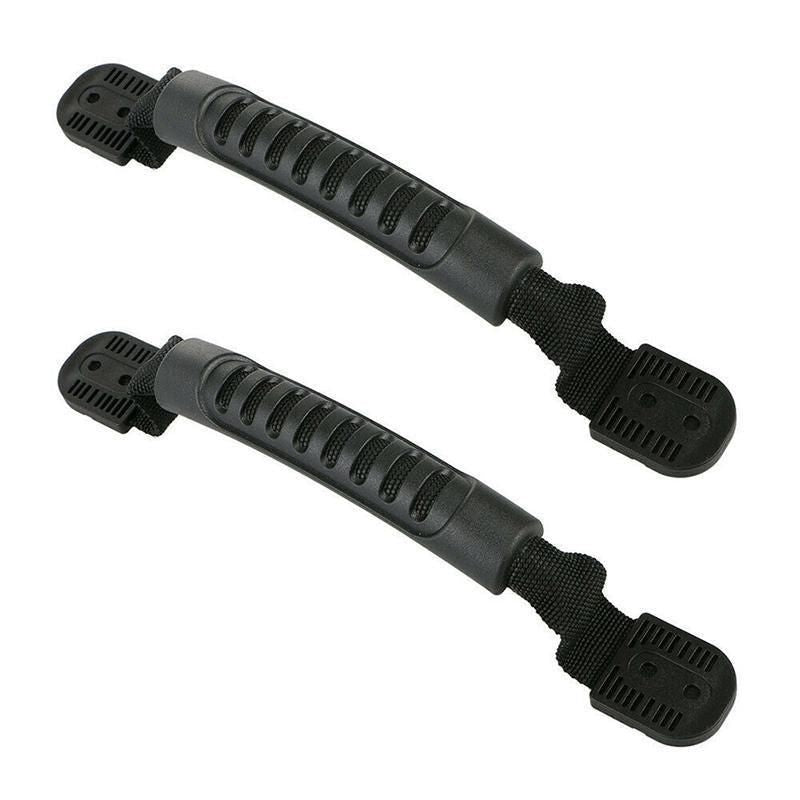 2/4PCS Kayak Canoe Boat Side Mount Carry Handle Webbing Hand Fitting Handlebars - 2PCS