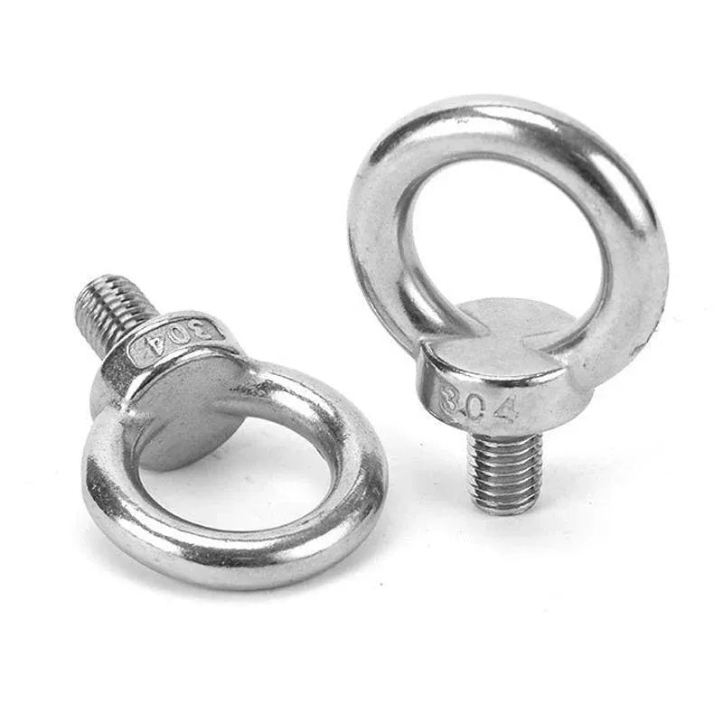 4/8PCS Eye Bolt Tie Down Kit For Rhino Pioneer Platform Roof Rack Fix The 4WD Awning - 4PCS
