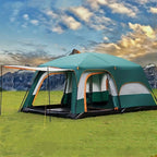Tasman 3-5 Person Tent Camping Hiking Festival Sleeping - Green