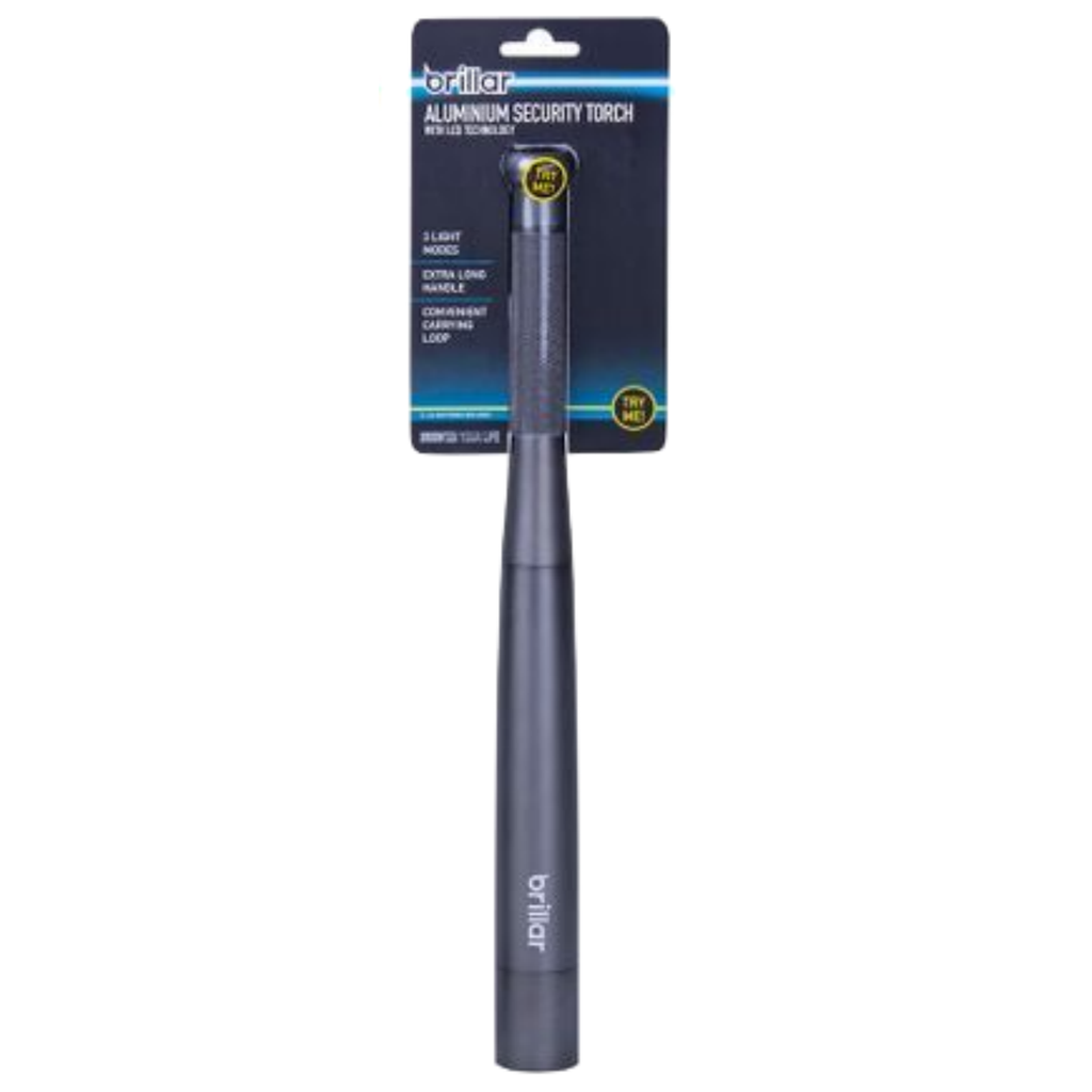 Baseball Bat LED Flashlight Super Bright Baton Torch Emergency Security Tools in Assorted Colours