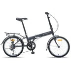 Progear Bikes Nomad Folding Bike 20" in Grey