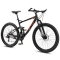 Progear Trail Dual Suspension MTB 26*19" Black Ember