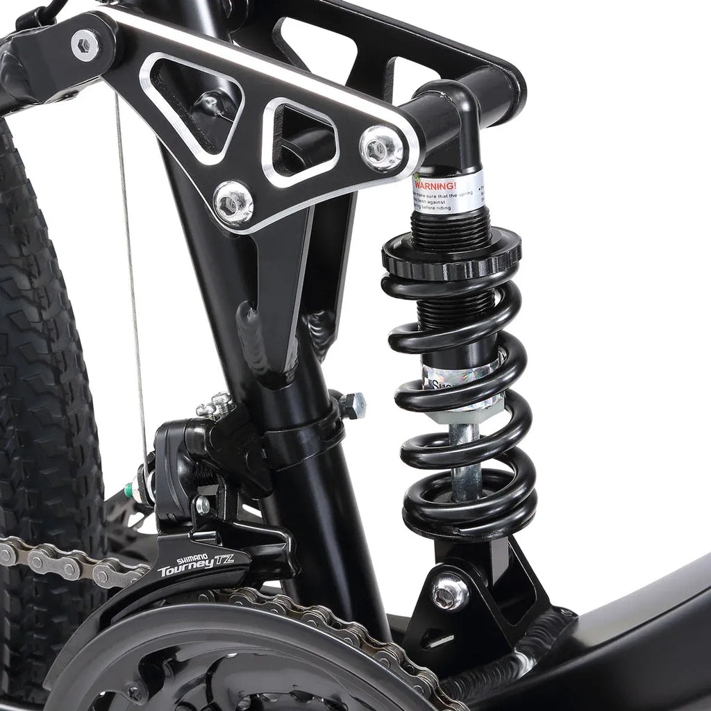 Progear Trail Dual Suspension MTB 26*19" Black Ember
