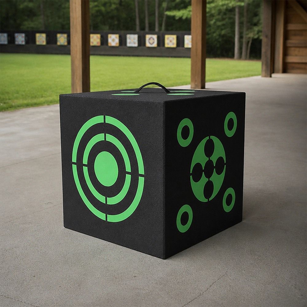 Archery 3D Targets High Density Foam 40cm Cube Bow Arrow Shooting Practice