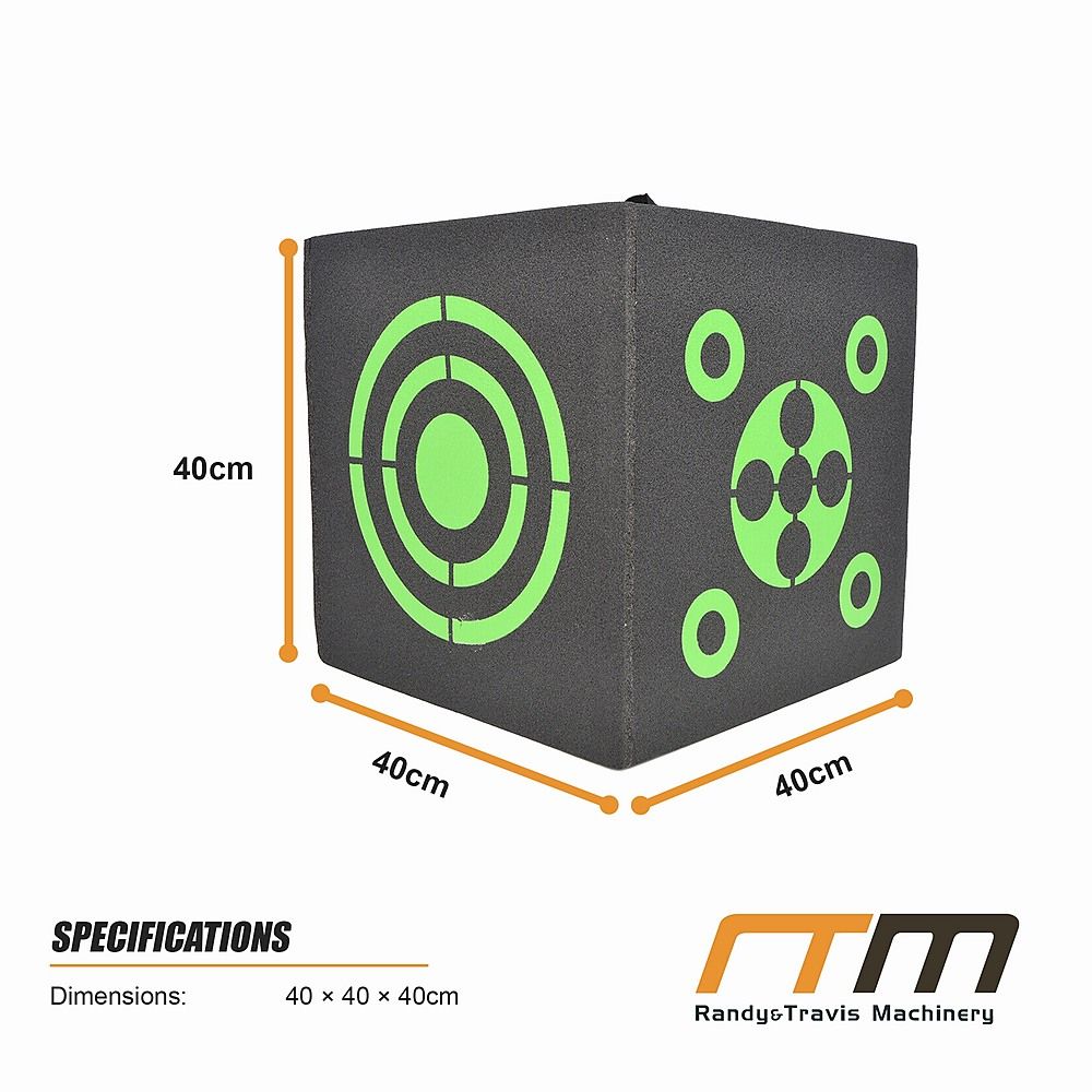 Archery 3D Targets High Density Foam 40cm Cube Bow Arrow Shooting Practice