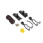 Heavy Duty Bike Hoist Pulley Lift – Garage Ceiling Bicycle Storage Rack w/ Lock