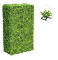 Large Portable Mixed Boxwood Hedge UV Resistant 100cm Long x 200cm High