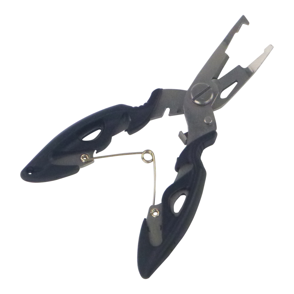 Rig Ezy Split Ring Pliers, Offset, Black